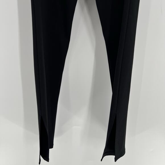 Alice + Olivia Idell Strapless Feather Trim Zip Jumpsuit Black Women’s Size 6 - Picture 8 of 10